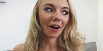 Aaliyah Hadid & Connor Kennedy are fed with semen after sharing that cock