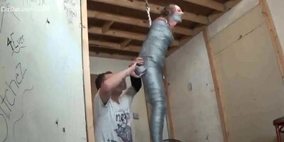 Duct Tape Suspension Bondage