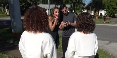 Kira Perez and Leana Lovings call baby Mackenzie Mace with her boyfriend for group sex