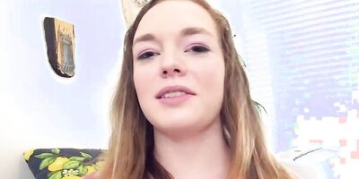 Samantha Reigns's pussy lips are tightly wrapped around a firm cock