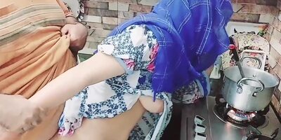 Desi Shy Aunty Fucked By Nephew In Kitchen Also Aunty Scolding To Nephew Clear Dirty Hindi Talking