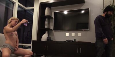 Desired anal sex for petite blonde Trisha Parks