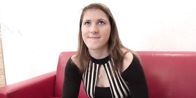 Melodie Ligers Gets On All Fours For Her Anal Debut!