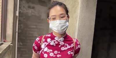 Chinese Cheongsam Girl Bondage