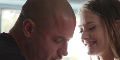 Danny Mountain fucks Meloni Moon in pretty face and tight cunt