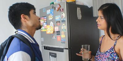 horny stepmom fucks him for getting good grades - spanish porn