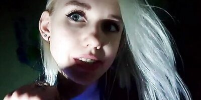 Pretty blonde will make you hard with her jerk off instructions