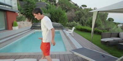 Katrina Moreno and Roma Amor are sharing a lucky poolboy