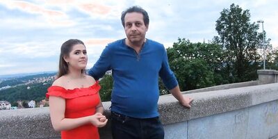 HUNT4K. After little anger man permits rich stranger to fuck his daughter