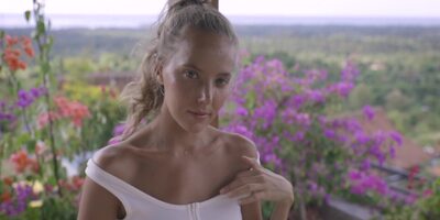 Princess Clover In Getting Fully Naked In Nature