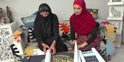 Muslim slut fucks for posters