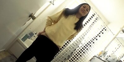 Kendra Spade's behind the scenes preparation for shooting