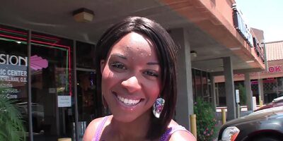 Ebony Teen Wants To Have Sex With A Pornstar