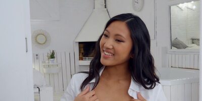 May Thai student works with a huge cock