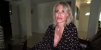 Busty Blonde Euro MILF Caska Akashova Fucks Big Dick Stepson