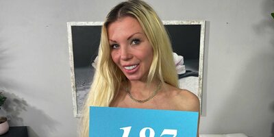 Barbie Sins & George Uhl in Sexy Blonde Teaser Came To Casting - Porncz