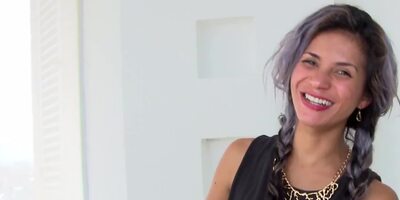 Dirty girl Laura Montenegro sucks a cock to earn some money