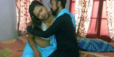 Desi Hot Bhabhi Having Sex Secretly With Houseowner Son!! Hindi Webseries Sex