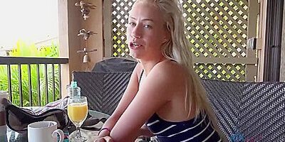 Lyra Gets Naked On The Beach With Lyra Law