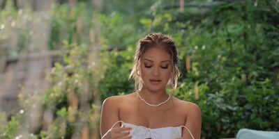 Astonishing babe Gizelle Blanco cock-teases in this steamy solo video