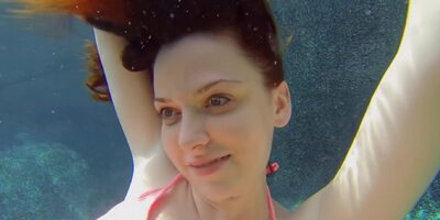 Teasing Underwater In Pov With Emma Evans
