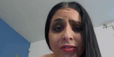 Kaitlyn Katsaros sucks a thick cock and rides it nicely