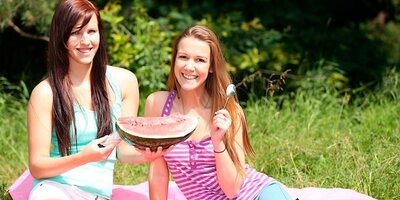 Ravishing Nymphs Revel In a Torrid Nature Tryst