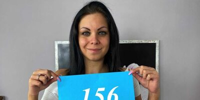 First time brunette will get you wet