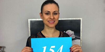 Feisty brunette is made for sex