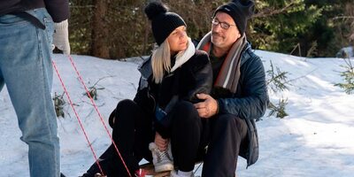 Sled and Fireplace Adventure