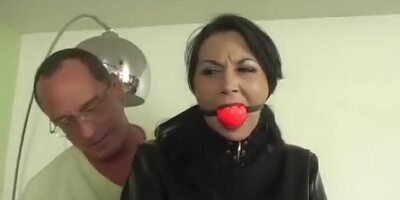 Gina Gagged In A Straitjacket