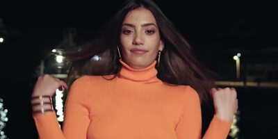 Latina nymph gets double teamed by new black friends