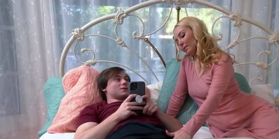 Cute blonde babe wants to be POV filmed during banging