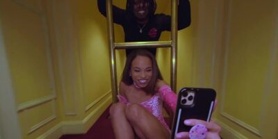 Petite Ebony gal hooks up with stud and gets banged