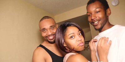 Eboni Lovemore And Quiet E - Teen Freak Ebony Lovemore Fucked By Redzilla And