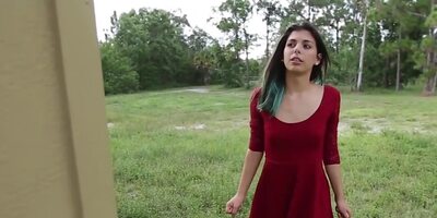 Fragile chick is banged by the merciless sex basement owner