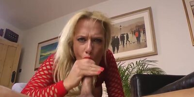 Mature platinum-blonde damsel is having casual orgy with a married neighbor and loving it a plenty of