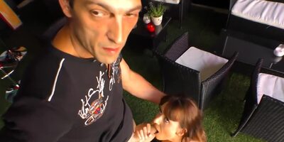 Redhead German cougar was easily talked into naughty sex