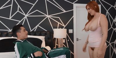 Busty redhead MILF Lauren Phillips is being fucked by Juan Loco