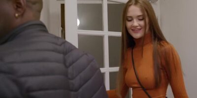 Sonya looks like a model, rides BBC like a pro