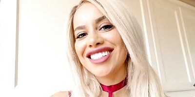 Sexy Blonde Babe And Her Husband Share A Sex Doll