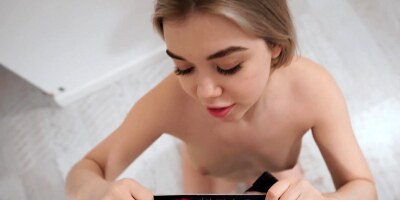 POV amateur sex with petite Anastasia