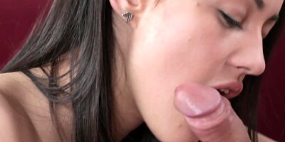 While fucking his stepsister from behind dude is fingering her anus