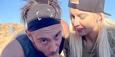 Getting Caught Having A Threesome On The Side Of The Road 22 Min