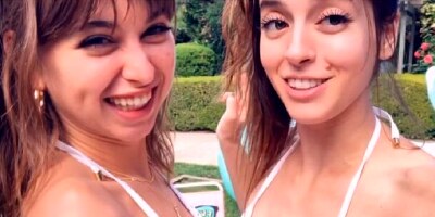 Abbie Maley and Riley Reid: Lesbian Paint Play