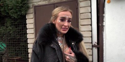 Sexy dancer meets a strange cameraman that fucks her