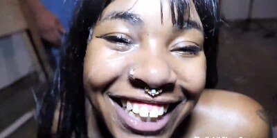 Marci Aka Blasian Star, Blasian Star And King Kreme - Fucked By The Redzilla And Stretch3x