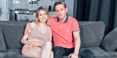 Gentle couple gets doggy orgasms