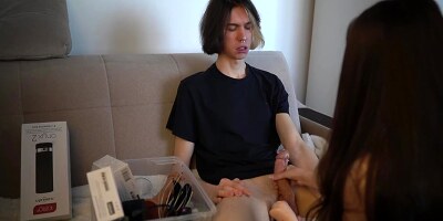 Step Sister Found My Toys And Tries One On Me