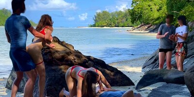 Lost in Paradise - Caught Fucking on a Lonely Beach